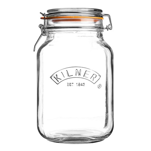 Kilner litre square - 2, clip