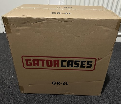 Gator moulded audio rack - gr-6l,