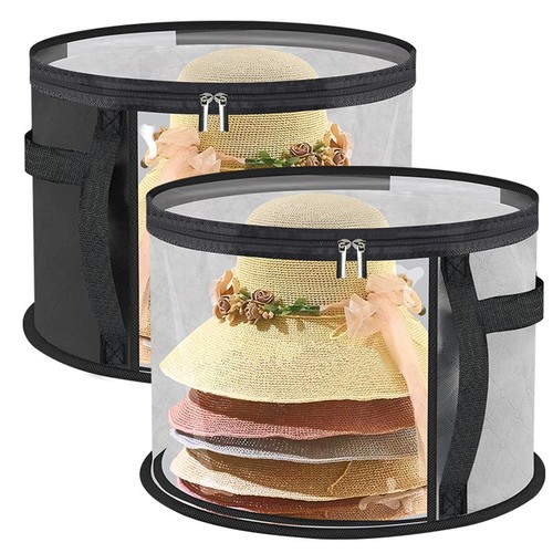 Round transparent hat storage - hat,