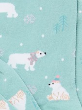 BNWT FAT FACE GREEN HAZE POLAR