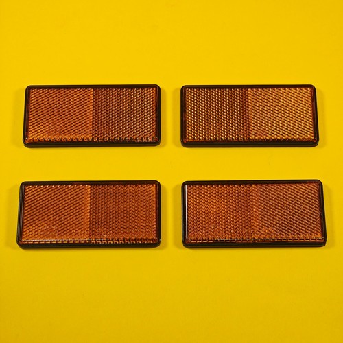 Amber reflector self adhesive - reflector,