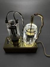 Vintage Radio Valves and Tubes Set Display Alternative Lighting Display Unit