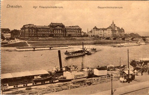 Dresden elbe river platz - dresden,