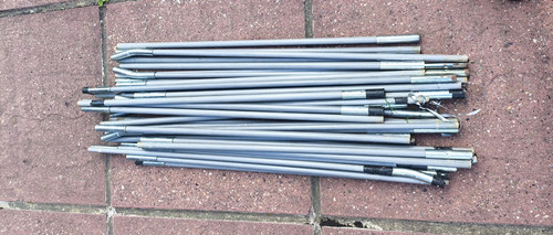 Kampa fibreglass pole - fibreglass, kit