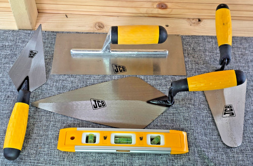 Jcb trowel level set 5 - 5, piece