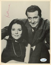 Patrick Macnee "The Avengers" AUTOGRAPH Signed 'John Steed' 8x10 Photo ACOA