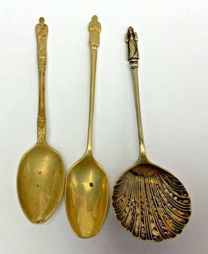 Vintage apostle spoons - vintage,