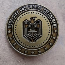 Judge Dredd Metal Pin Badge