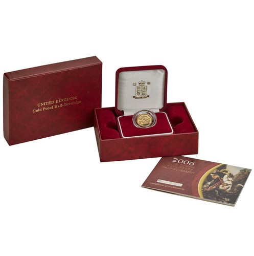 2006 gold proof half - proof, sovereign