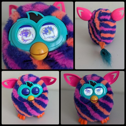 Hasbro furby boom rainbow - hasbro,