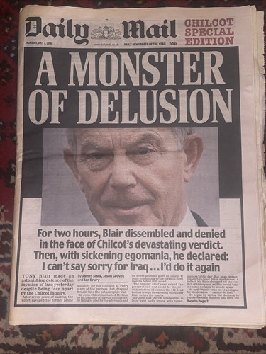 Daily mail newspaper - daily, 7