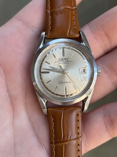 Vintage camy sputnik watch - vintage,