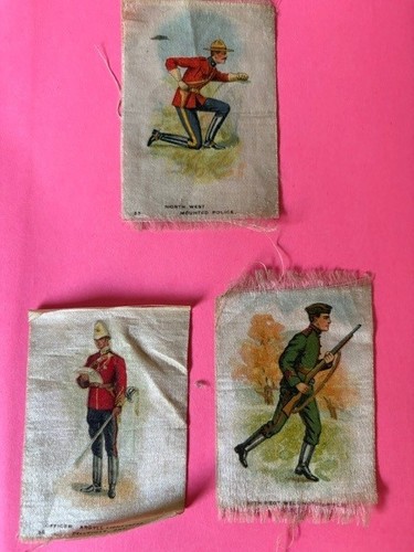 Wwi silk cigarette cards - wwi,