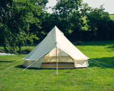 4M Bell tent Lite 14.2kg With zipped in groundsheet superlight