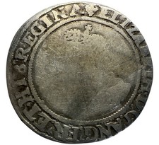 Tudor, Elizabeth I, Shilling, MM Cross Crosslet, Aylesbury Hoard  Lot 95