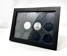 SILVER BRITANNIA DISPLAY FRAME