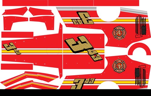 Firefighter themed traxxas - firefighter,