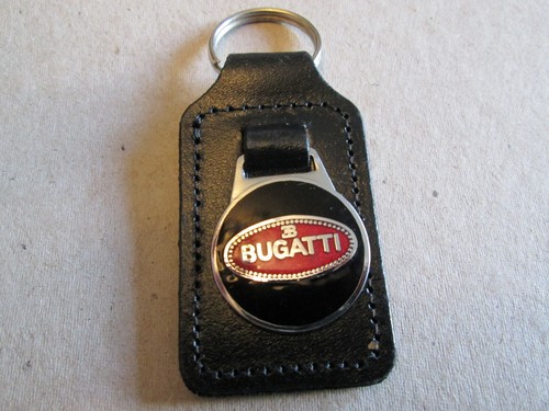 Bugatti keyring black - bugatti,
