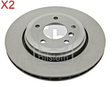 Rear Brake Disc x2 Pcs FEBI