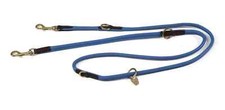 Shires Digby & Fox Rolled Leather Dog Training Lead | Double Ended | 9 Colours