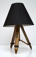 Designer nautical beautiful shade lamp table tripod stand without shade gift