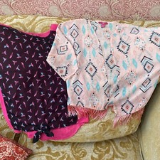 Girls 11-12 Years Summer Bundle X 2,parrot Shirt,Kimono Jacket,F&F/Primark