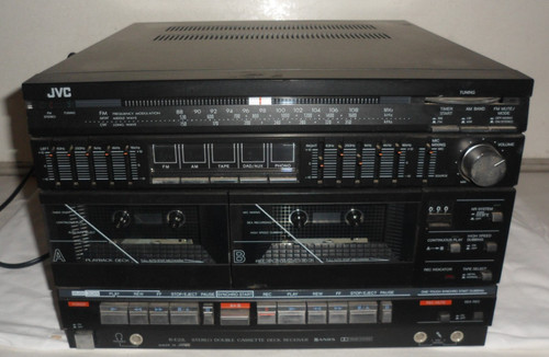 Jvc e22l stereo double - jvc,