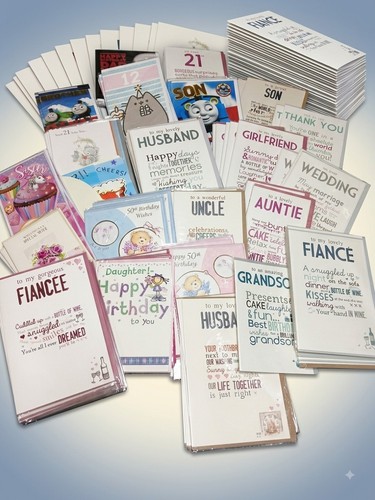Bulk joblot 210 - joblot, greeting