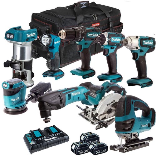 Makita dlx1012pt 18v - makita, 9