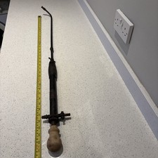 Garden Sprayer Brass Eclipse No 1  Vintage wooden handle 21" long