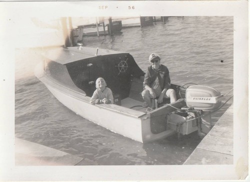 Vintage 1956 photo kid - vintage,