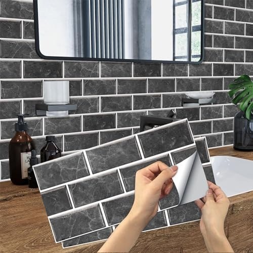 Peel stick brick tile - peel,