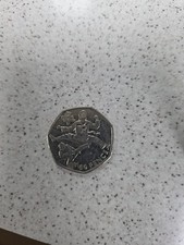 Olympic  Taekwondo 50p Coin 2011 London Olympics 2012 Rare Collection