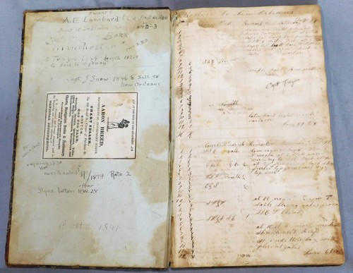 Antique 1844 1846 handwritten - antique, 1844-1846