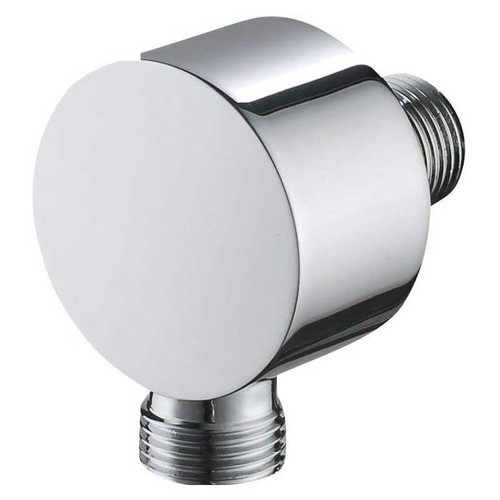 Shower hose outlet elbow round - shower,