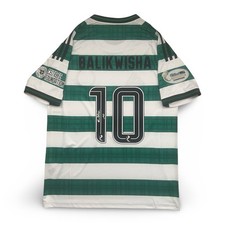 Signed Michel-Ange Balikwisha Celtic FC 2025/26 Home Shirt - With COA & Proof