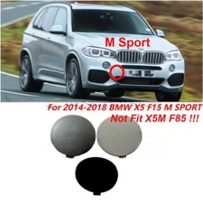 Front Bumper Hook Tow Eye Cover Cap 51118060131 For 2014-2018 BMW X5 F15 M SPORT