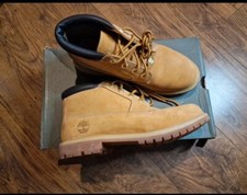 Timberland Nellie Chukka double waterproof Wheat Nubuck mid lace up short boots