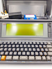 Sanyo Sanword Mini J SWP-M33 Vintage Word Processor Electronic Type Writer LCD