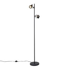Industrial GU10 Floor Lamp X2
