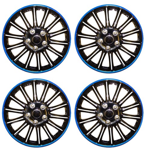 Set black blue wheel - set, 14"