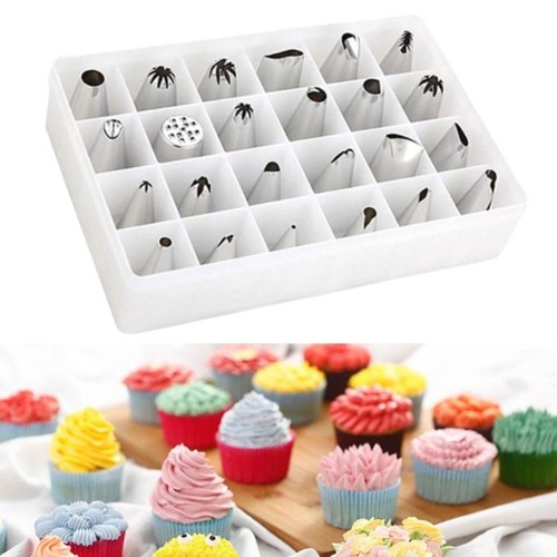 24pcs icing piping nozzle tool - nozzle,