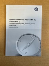 VW INFOTAINMENT COMPOSITION MEDIA,DISCOVER MEDIA (GEN2) GUIDE 2014-2018