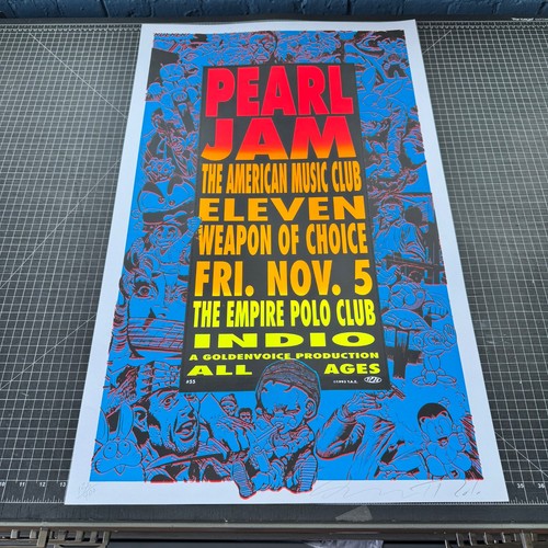 1993 pearl jam taz signed - 1993,