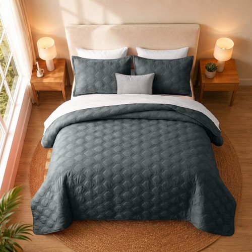 Velvet bedspread piece - 3,