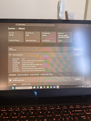 Acer nitro v15 gaming - gaming, laptop