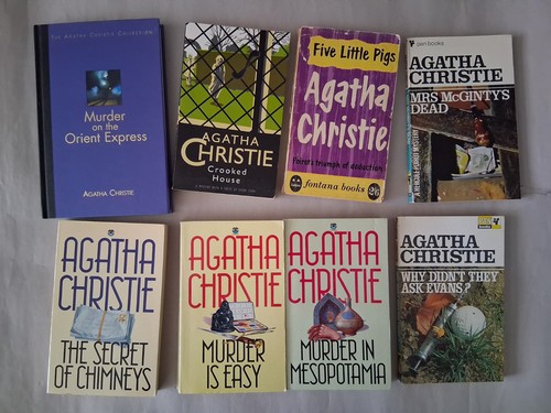 Agatha christie lot of 8 - -,