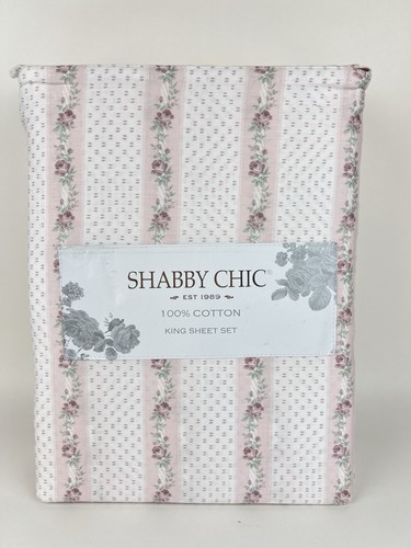 Shabby chic king sheet set - shabby,