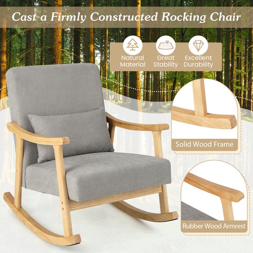 Indoor rocker armchair - indoor,