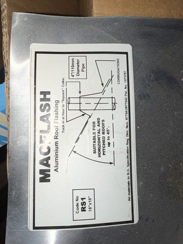 Mcalpine x 4 110mm - x, 4"/110mm
